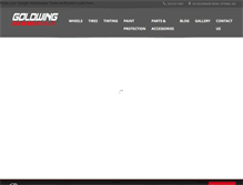 Tablet Screenshot of goldwingautocare.com